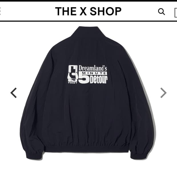 테켓 MINUTE WIND JACKET-NAVY M사이즈 택포