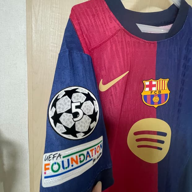 바르셀로나 어센틱 라민 야말 마킹