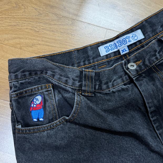 [XL] 폴라스케이트 빅보이 구형 워시드블랙