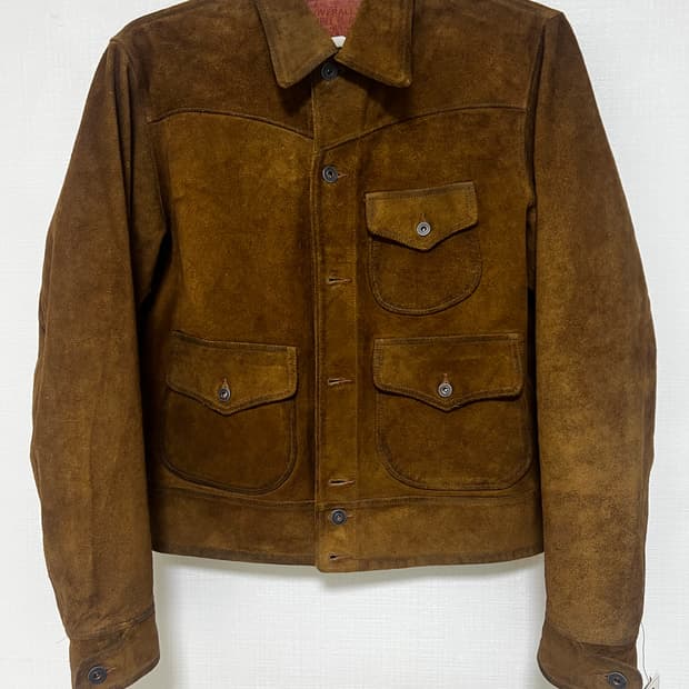 RRL 러프아웃 스웨이드 자켓