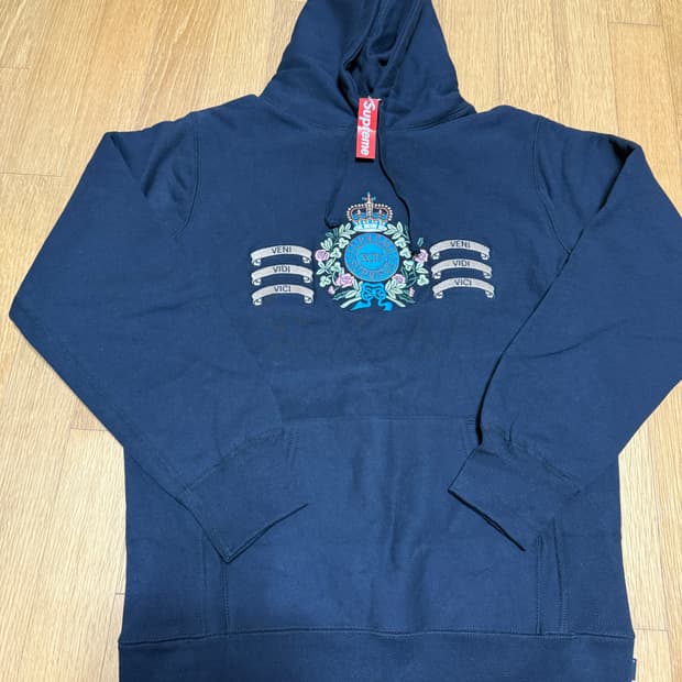 16FW  M 슈프림 크레스트후드 블랙