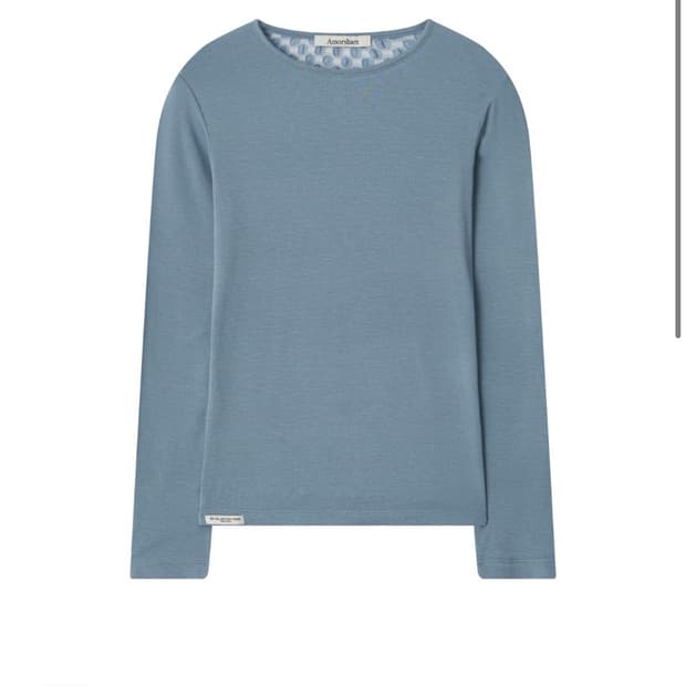 BACK DOT LONG SLEEVE - BLUE