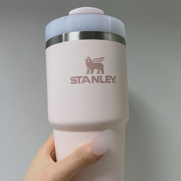 스탠리 퀜처 H2.0 플로우 스테이트 텀블러 591ml 로즈쿼츠