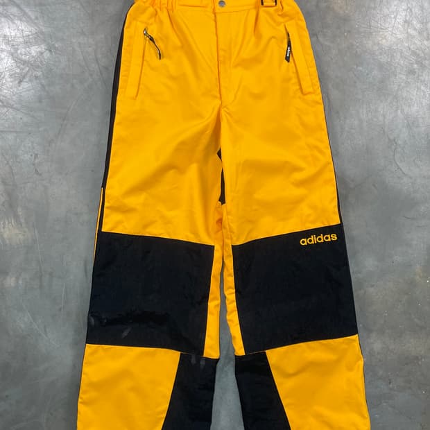 90s 데상트 아디다스 와이드 스키팬츠