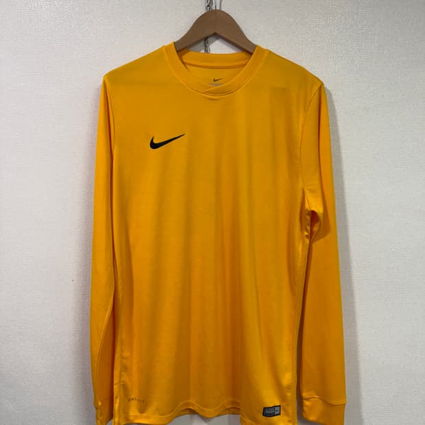 나이키 드라이핏 긴팔 티셔츠 옐로우 L