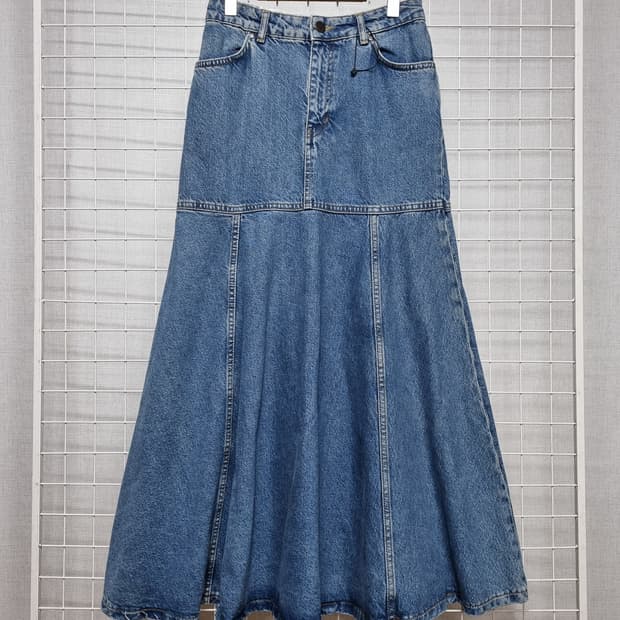 (새상품) 자라 청치마 청스커트 27인치
