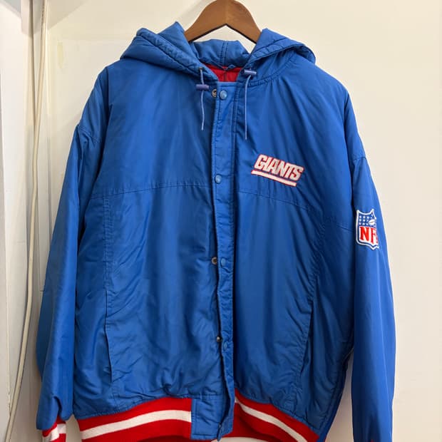 N167. 스타터 자이언츠 NFL 후드자켓
