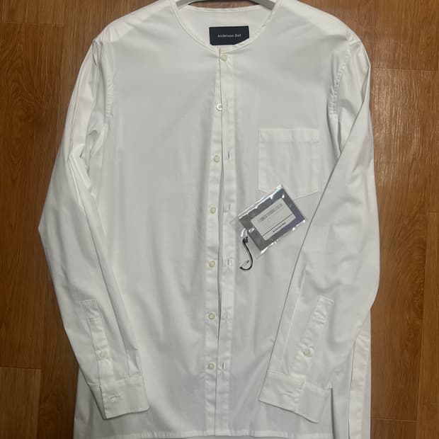 앤더슨벨 롱 셔츠