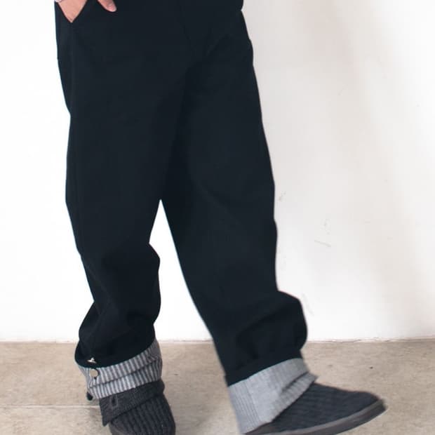 온스카 와이드커프 팬츠