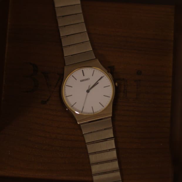 ​[Seiko] 세이코 미니멀 다이얼 스틸 워치