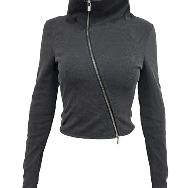 키묘 언발 집업