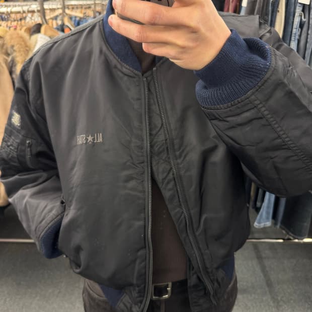 M)컨버스 빈티지 MA-1 항공점퍼