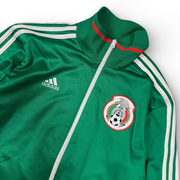 아디다스 멕시코 축구 국대 트랙탑 져지 100