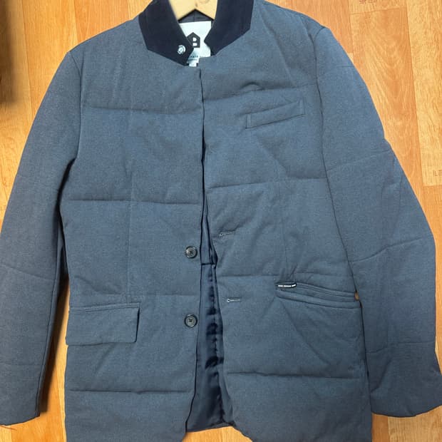 [100] 빈폴 바이크 리페어 샵 그레이 패딩자켓