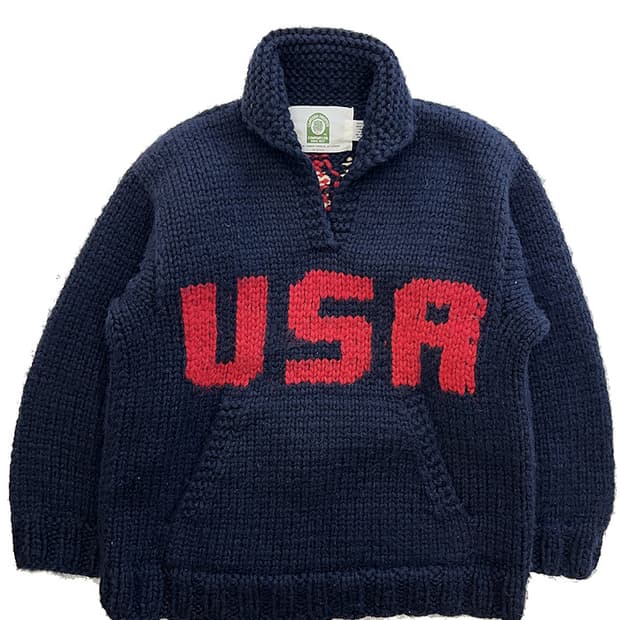 캐네디안 스웨터 코위찬