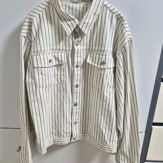 스트라이프 자켓