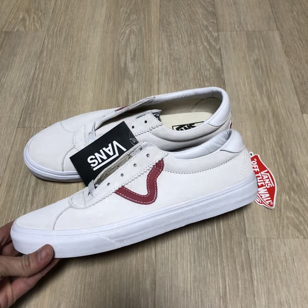 (280) 새상품 반스 VANS 스웨이드 스포츠 마시멜로우