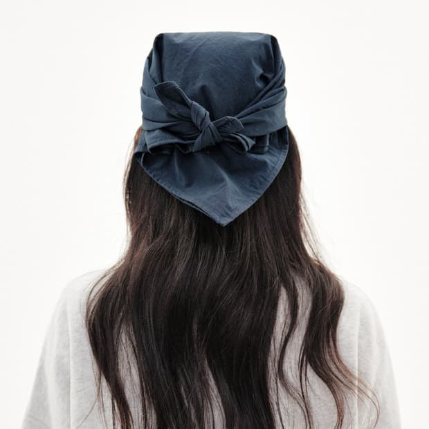 sepia scarf cap navy
