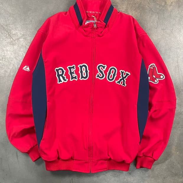 마제스틱 보스턴 레드삭스 베이스볼 자켓
