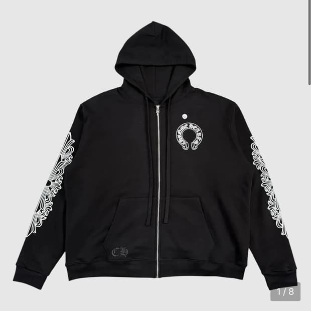 Chrome Hearts zip up