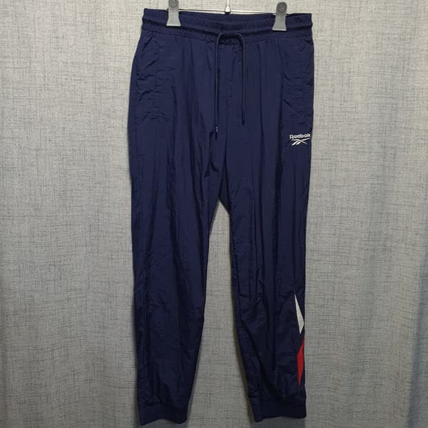 리복 남성 메쉬 우븐 조거 팬츠 