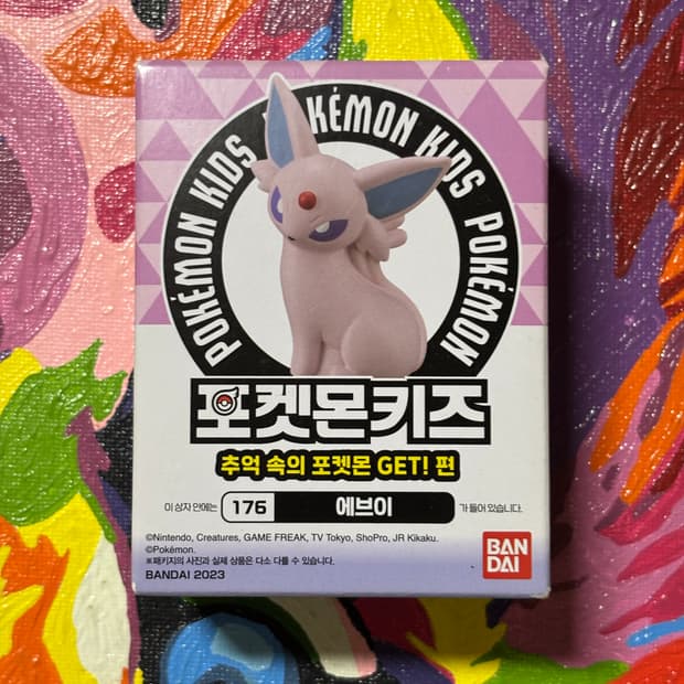 미개봉) 포켓몬키즈 에브이 포켓몬 피규어 미니어처 인테리어 소품