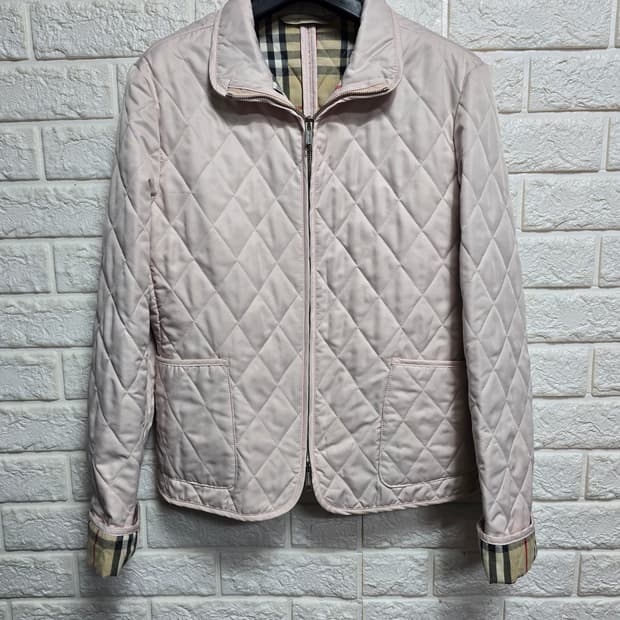 버버리 퀼팅 숏 자켓 s