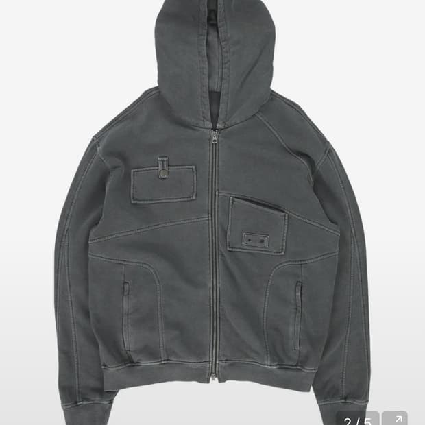 더콜디스모먼트 후드집업 s