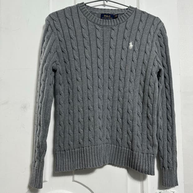 폴로 랄프로렌 꽈배기 니트