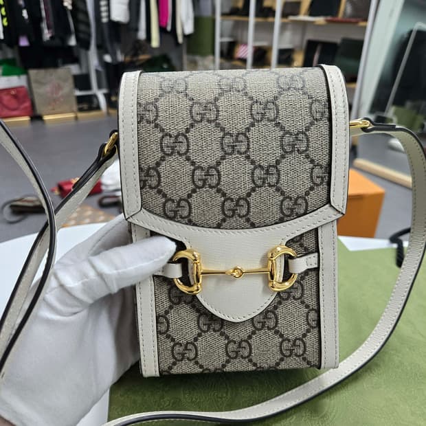 [40%할인] 구찌 홀스빗 폰홀더백