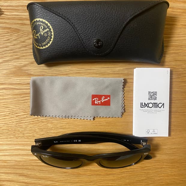 레이벤 2132 52사이즈 블랙