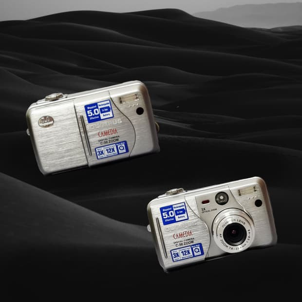 올림푸스 카메디아 C-50 디지털카메라 