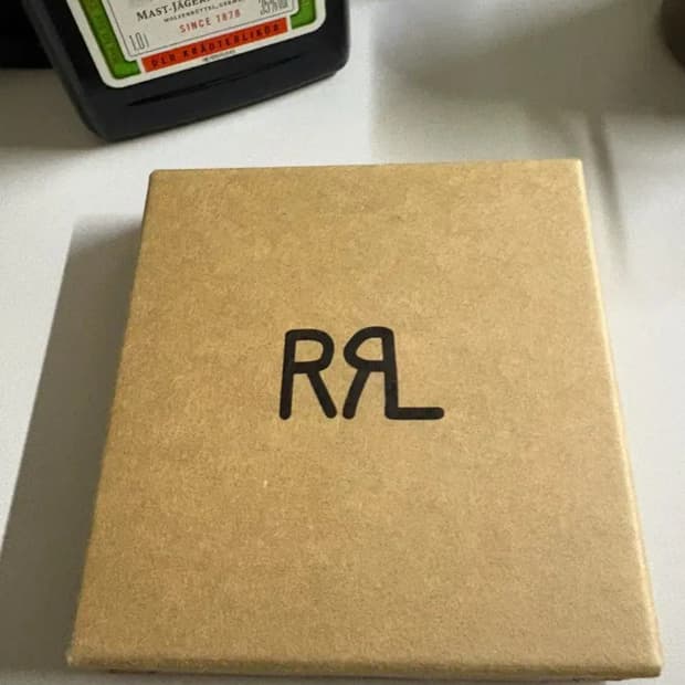 rrl 콘초 레더지갑