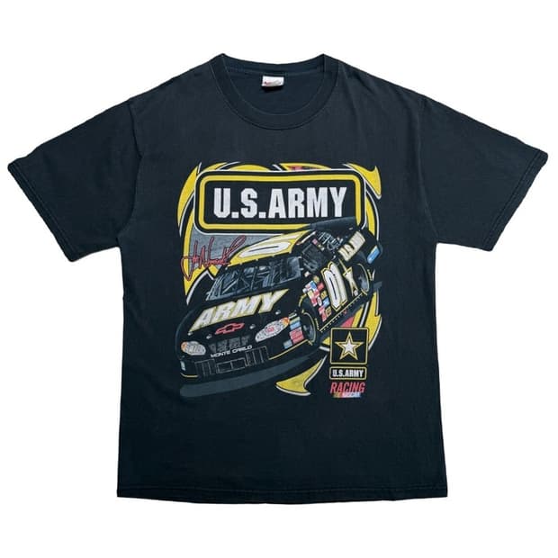 체이스 어센틱스 빈티지 U.S ARMY 반팔티셔츠 네이비