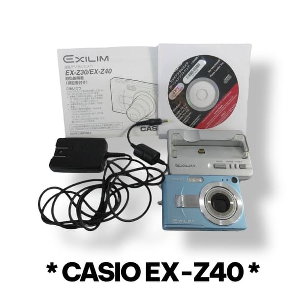 빈티지디카 카시오 엑슬림 CASIO EX-Z40 민트 풀박스