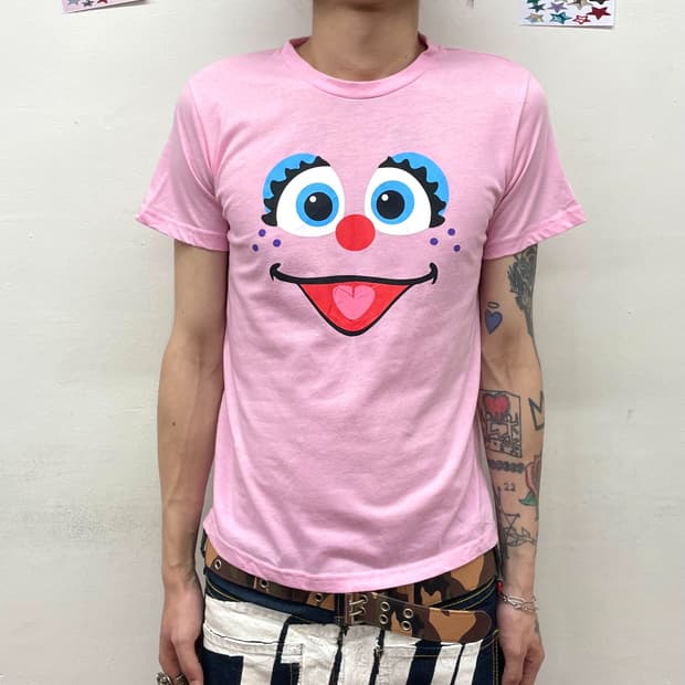 Cute Smile Pink T-shirt
