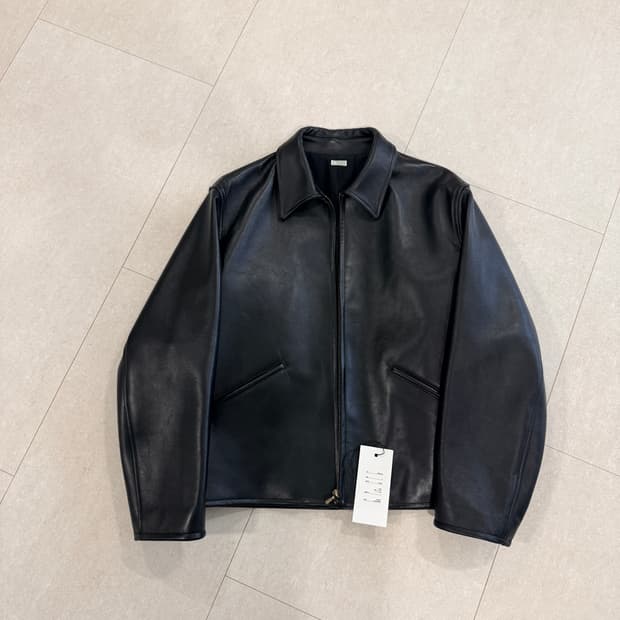 2) 아프레쎄 26ss 램 레더 스포츠자켓