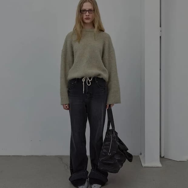 Lcdc CUFFED WIDE DENIM(S)