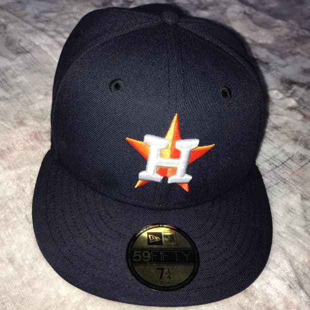뉴에라 MLB 어센틱 휴스턴 에스트로스 피티드캡 59 fifty