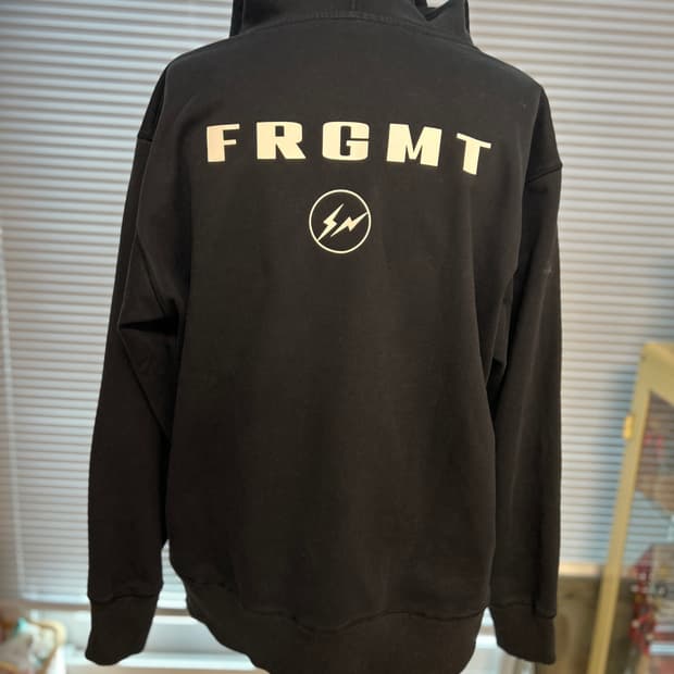 프라그먼트 x 오클리 블랙 레터링 후디 xl