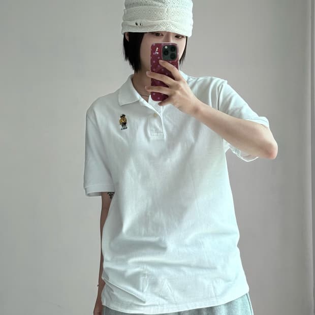 폴로 베어 화이트 pk 빈팔티