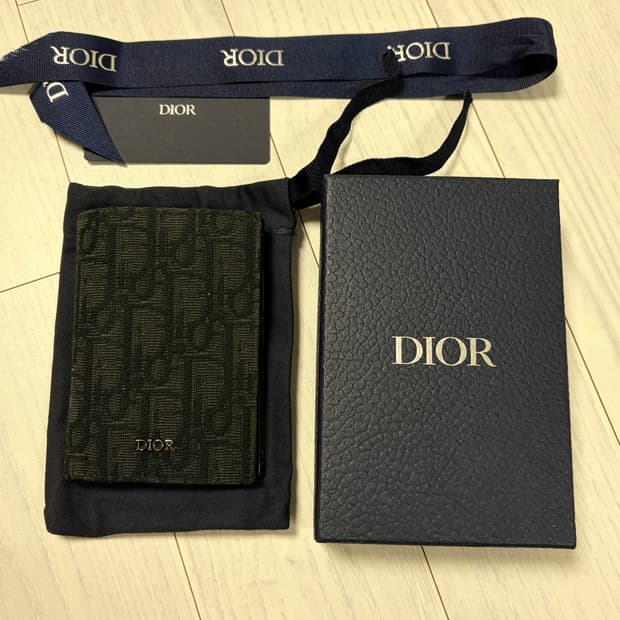 디올 오블리크 카드지갑