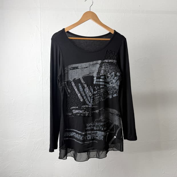 Apex Japan 믹스드 롱 슬리브