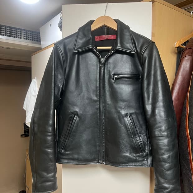 Squadron 스티어하이드 가죽자켓