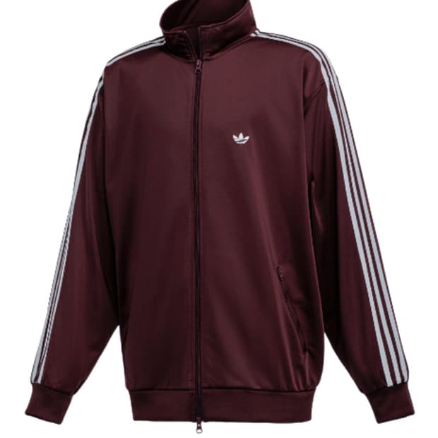 아디다스 버건디 투웨이 져지 