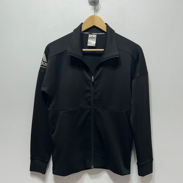 아디다스 블랙 여성 집업 자켓 XS 