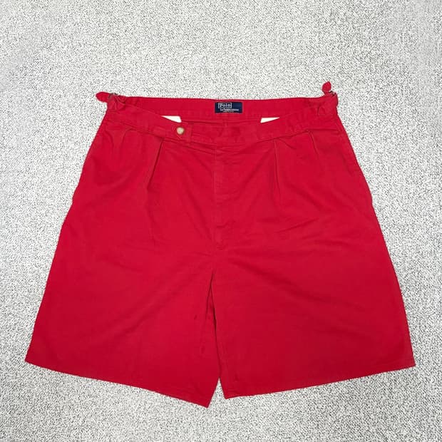 90s 폴로 랄프로렌 빈티지 투턱 플리츠 쇼츠