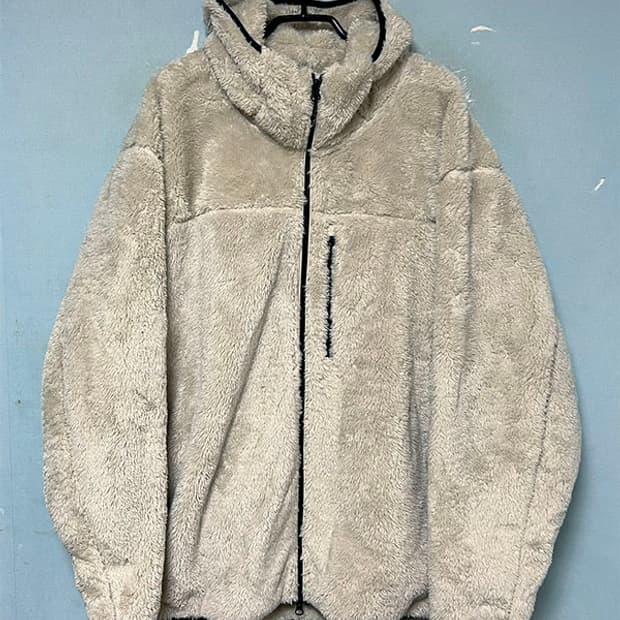 유니클로 남자 후리스점퍼 후드 추동 4XL