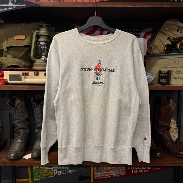 90s 챔피온 리버스위브 1996 아틀란타 올림픽 스웻 맨투맨 N142