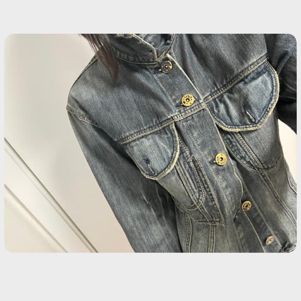 빈티지 데님 자켓